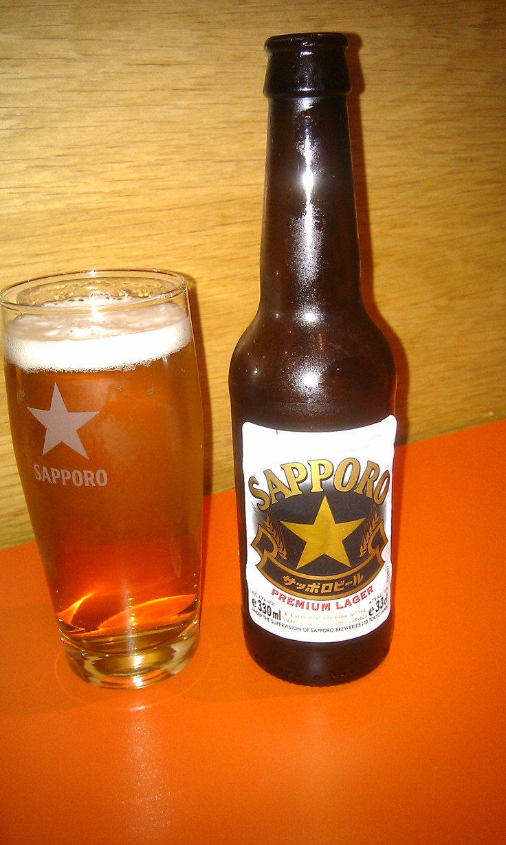 Sapporo - Japan - smooth Japanese lager refreshing light hops taste slight bitterness notes of vanilla - 4o7 abv - 7 () 10
